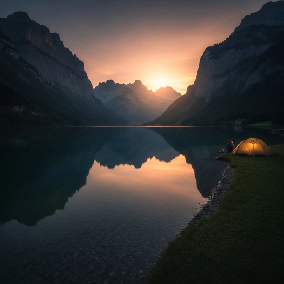 Camping in der Schweiz: Bergseen, Stille und Krimiabende mit Kulisse